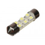 Светодиодная автолампа T10 41mm 6pcs 0,42W 12V